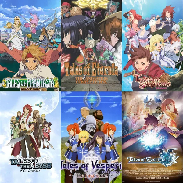 game anime - Tales of Crestoria