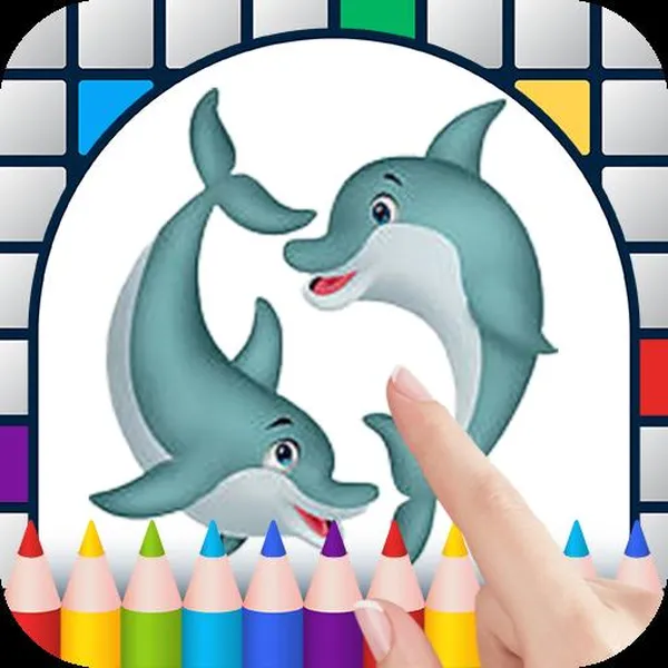 game tô màu - Coloring Book Kids Art Game